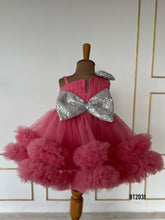 Load image into Gallery viewer, BT2031 Sparkle &amp; Grace: Pink Glam Party Dress for Your Princess 👑✨
