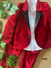 Load image into Gallery viewer, BT1598 Party Wear Blazer Set For Baby Boys
