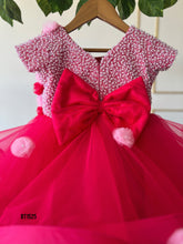 Load image into Gallery viewer, BT1525 Hand work Beaded Flower frock
