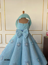 Load image into Gallery viewer, BT2088 ❄️ Ice Princess: Sparkle in Blue Elegance ❄️
