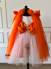 Load image into Gallery viewer, BT1687 Ocean Theme Appliqué Birthday Frock
