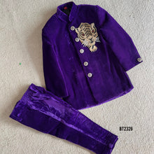 Load image into Gallery viewer, BT2326 🐯 Majestic Tiger Sherwani – Rule the Celebration in Style! 👑✨

