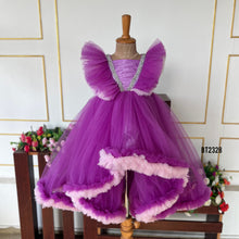 Load image into Gallery viewer, BT2328 💜 Enchanted Royal Gown – A Fairytale Dream for Your Little Princess! 👑✨
