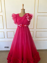 Load image into Gallery viewer, BT1853 Crimson Blossom Gala Gown - Celebrate Togetherness in Style!
