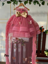 Load image into Gallery viewer, BT1616 Luxury Multiple Layered Birthday Party Wear Frock For Baby Girls
