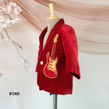 Load image into Gallery viewer, 🎶 BT2485 Rockstar Baby Boy Velvet Blazer Set
