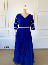 Load image into Gallery viewer, BT1806 Royal Butterfly Enchantment - Mom &amp; Baby Twinning Gown Set&quot;
