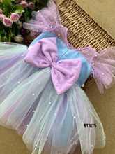 Load image into Gallery viewer, BT1675 Mermaid Theme Party Wear For Baby Girls
