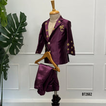 Load image into Gallery viewer, BT2662 Celestial Star Theme Designer Blazer for Baby Boys
