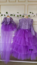 Load image into Gallery viewer, BT1918 Lavender Love - Mom &amp; Baby Combo Dress
