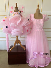 Load image into Gallery viewer, BT1876  Pink Flutter Butterfly Gown For Combo
