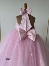 Load image into Gallery viewer, BT1973 🌸 Pretty in Pink: Sparkling Gown for Little Stars 🌸
