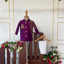 Load image into Gallery viewer, BT2339 🦅 Majestic Royal Sherwani – Let Him Soar in Regal Elegance! 👑✨
