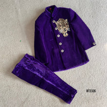 Load image into Gallery viewer, BT2326 🐯 Majestic Tiger Sherwani – Rule the Celebration in Style! 👑✨
