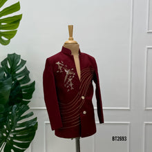 Load image into Gallery viewer, BT2693 Crimson Royale Designer Blazer for Baby Boys
