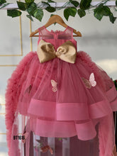 Load image into Gallery viewer, BT1616 Luxury Multiple Layered Birthday Party Wear Frock For Baby Girls
