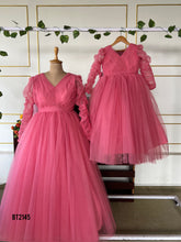 Load image into Gallery viewer, BT2145 Graceful Pink Evening Gown for Moms 🌸✨
