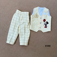 Load image into Gallery viewer, BT2656 Mickey Mouse Theme Birthday Outfit for Baby Boys
