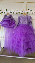 Load image into Gallery viewer, BT1918 Lavender Love - Mom &amp; Baby Combo Dress
