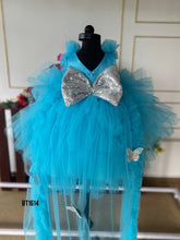 Load image into Gallery viewer, BT1614 Turquoise Twirl: A Cascade of Blue for Your Little Dancer
