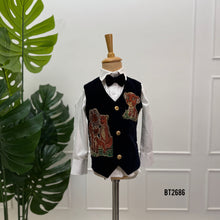 Load image into Gallery viewer, BT2686 Lion Prince Designer Party Wear Suit for Baby Boys
