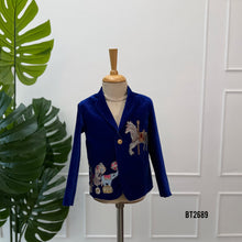 Load image into Gallery viewer, BT2689 Royal Carousel Designer Blazer for Baby Boys
