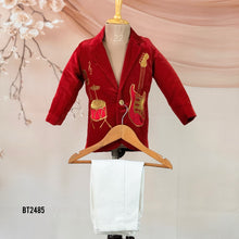 Load image into Gallery viewer, 🎶 BT2485 Rockstar Baby Boy Velvet Blazer Set
