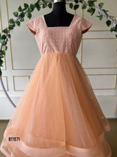 Load image into Gallery viewer, BT1571 Peach Sorbet Party Gown
