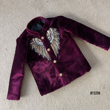 Load image into Gallery viewer, BT2250 🦅 Regal Maroon Royalty Suit – Dress Like a Star! ✨
