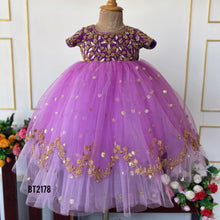 Load image into Gallery viewer, BT2178 Golden Blossom Princess Dress 🌸👑
