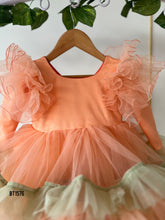 Load image into Gallery viewer, BT1576 Multicolour Winter Party Wear with Ruffles
