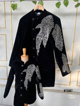 Load image into Gallery viewer, BT2067 🖤 Eagle Theme Dad Son Party Wear Jacket
