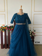 Load image into Gallery viewer, BT2148 Mommy &amp; Me Enchanting Teal Duo for Magical Celebrations 🌟💙
