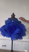 Load and play video in Gallery viewer, BT1638 Bouncy Party Wear Frock For Baby Girls
