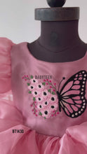 Load and play video in Gallery viewer, BT1430 Pink Blossom: A Flutter of Elegance for Your Little Butterfly
