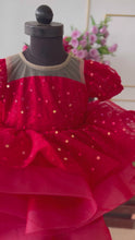 Load and play video in Gallery viewer, BT1481 Bling Designer Party wear for Kids
