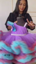 Load and play video in Gallery viewer, BT1720 Mystic Mermaid Ruffle Dress - Ocean Whispers Collection
