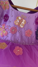 Load and play video in Gallery viewer, BT1547 Lilac Whisper: Fairy-Tale Flutter Party Dress
