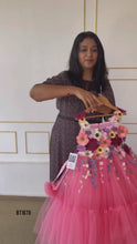 Load and play video in Gallery viewer, BT1678 Flower Theme Luxury Party Wear with Butterfly Wings
