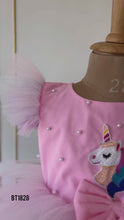 Load and play video in Gallery viewer, BT1828 Whimsical Unicorn Twirl Dress
