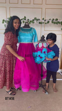 Load and play video in Gallery viewer, BT1456 Designer Luxury Shell Theme Party Wear Frock
