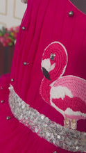 Load and play video in Gallery viewer, BT1504 Sparkling Flamingo Fiesta Dress
