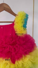 Load and play video in Gallery viewer, BT1417 Rainbow Rhapsody Festive Dress for Babies
