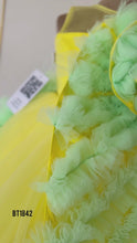 Load and play video in Gallery viewer, BT1842 Flower Gown - A Fairytale Whisper for Your Little Princess
