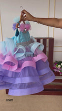 Load and play video in Gallery viewer, BT1477 Mermaid Theme Party wear
