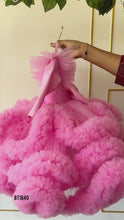 Load and play video in Gallery viewer, BT1640 Cloud Birthday Party wear For Baby Girls

