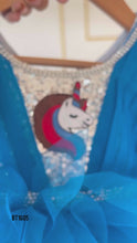 Load and play video in Gallery viewer, BT1605 Unicorn Theme Birthday Party Wear For Baby Girls
