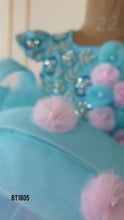 Load and play video in Gallery viewer, BT1805 Pastel Petal Perfection Dress - Blooms of Baby Elegance
