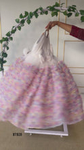 Load and play video in Gallery viewer, BT1639 Flower Theme Pearl  Bow Party Wear For Baby Girls

