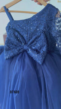Load and play video in Gallery viewer, BT1609 Midnight Blue Elegance Gown
